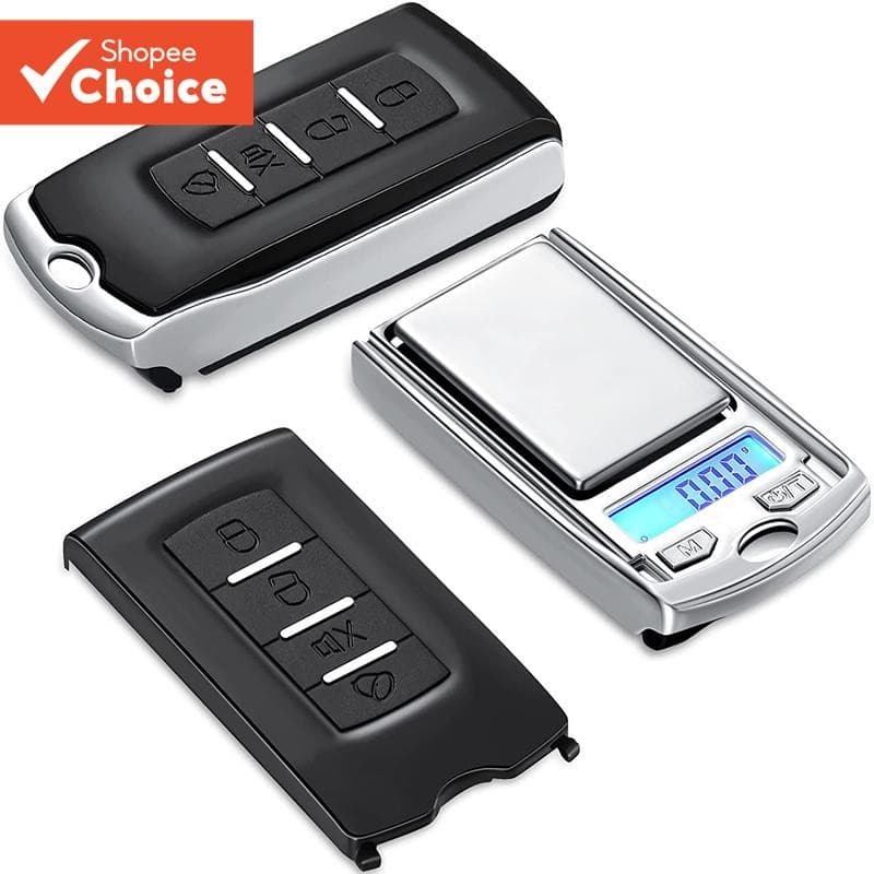 0,01g/100g 200g Chave De Carro Mini Balança De Bolso Digital Portátil Jóias De Precisão Pesagem Ouro Gramatura Peso LCD