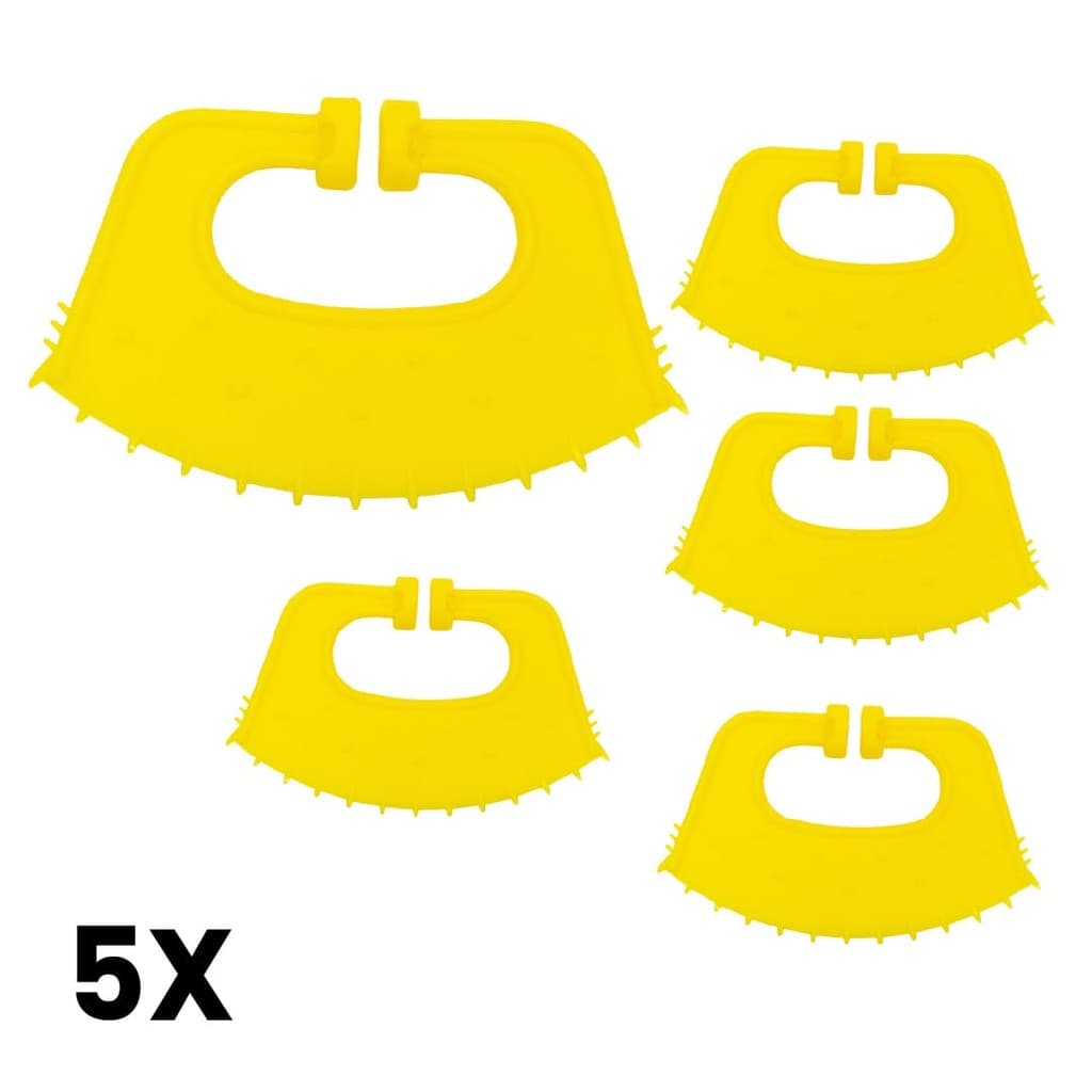 Kit c/5 Desmamador para Bezerro Gado Bovino Anel de Desmame