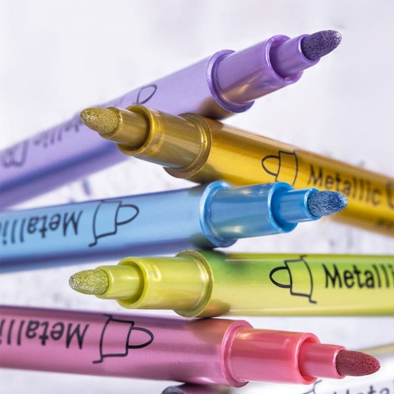 Guangna 550 Metal Craft Pen Assinatura Caneta de pintura diy Pintura Graffiti Caneta marcador à base de água