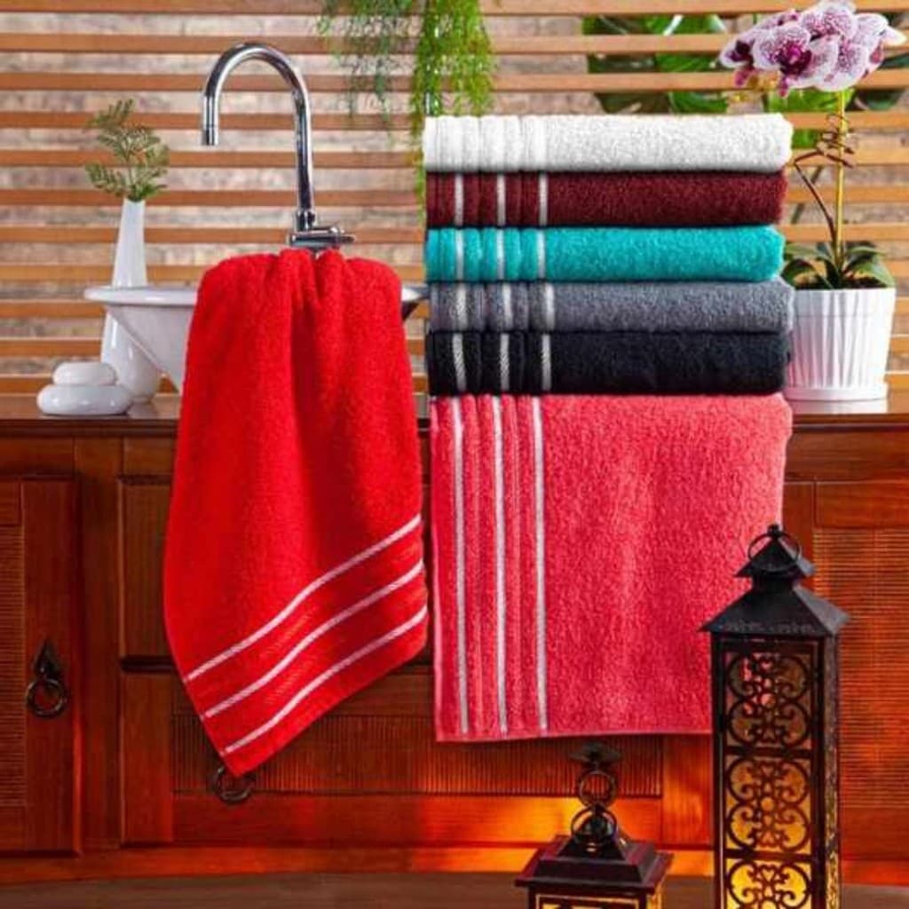 Kit Toalhas 5 pçs Charme Plus Mafratex