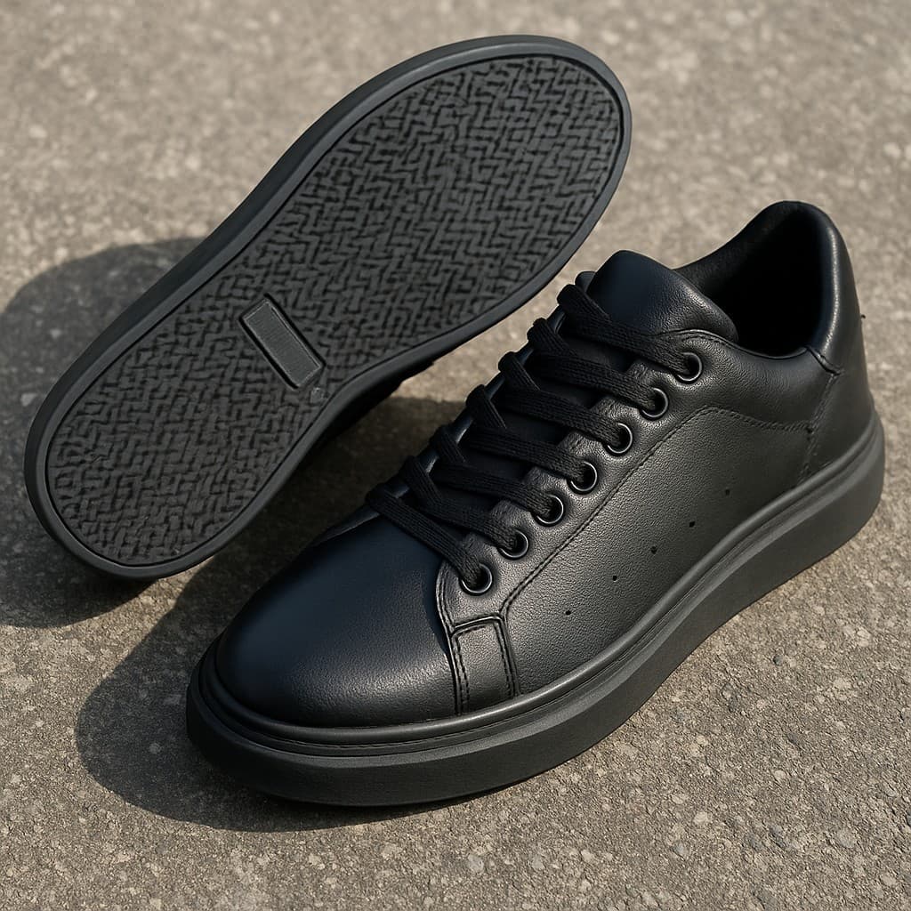 Tênis Masculino Moderno Casual Sneaker Sola Alta Antiderrapante Lançamento