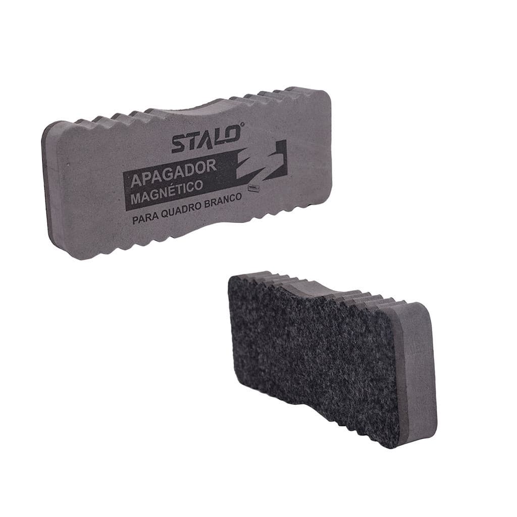 Kit 2 Apagador para Quadro Branco Magnético Lousa Stalo Profissional