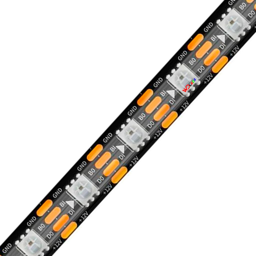 Fita Led Digital Endereçavel Ws2815 12v 1 Metro 60 Leds Ip65