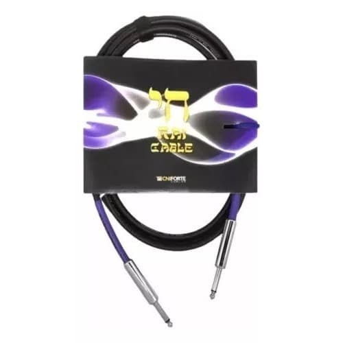 Cabo Rai Emborrachado 15 FT II HD Plug Reto - Tecniforte