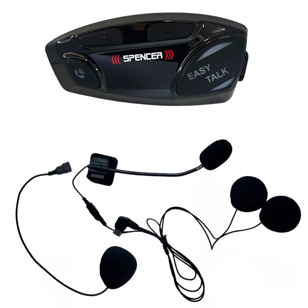 Intercomunicador Capacete Moto Fone Ouvido Bluetooth Sem Fio