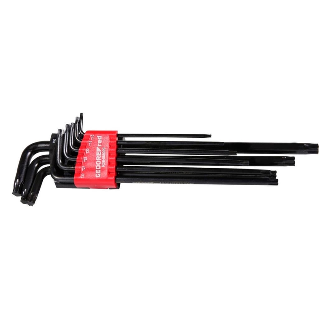 Jogo De Chave Torx Longa T10 à T50 Gedore Red 09 Peças
