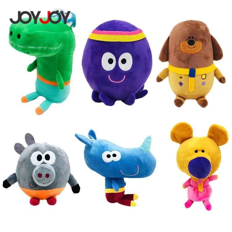 Boneca de pelúcia de 25 cm Hey Duggee, desenho animado, personagem de animação, boneca de decoração infantil GFBR