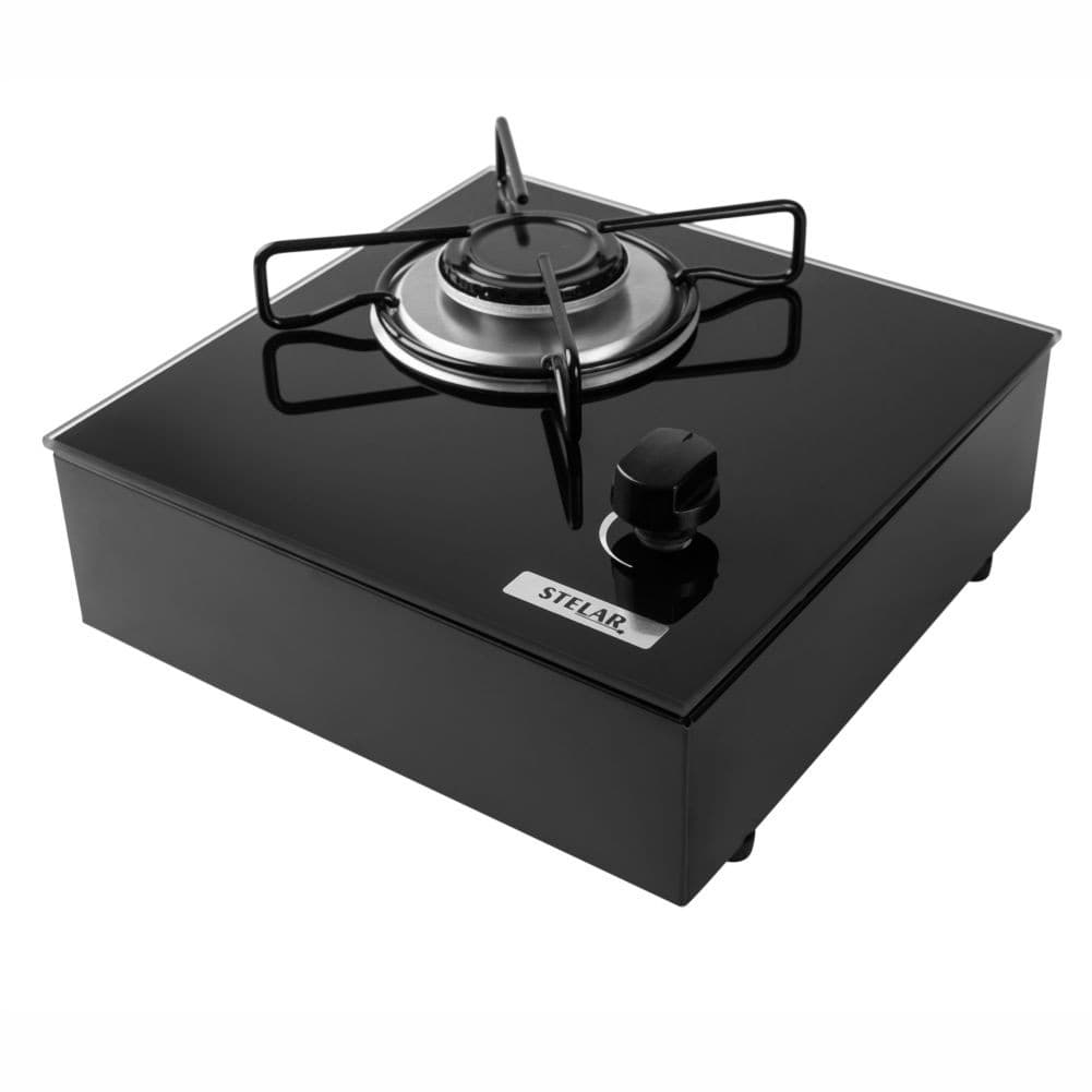 Fogão de Mesa a Gás Stelar Euro 1 Boca Preto