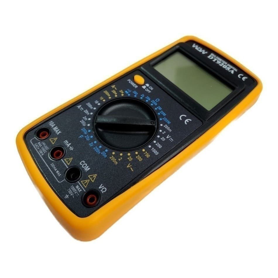 Multimetro Dt9205a Sem  Data Hold 10a