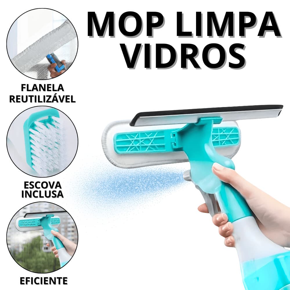Rodo De Limpar Vidro Mini Rodinho De Janela Mini Mop Esfregão Portátil Limpador De Janelas Casa