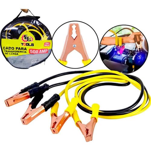 Cabo Auxiliar De Partida Chupeta Universal (2mt) 500 Amp