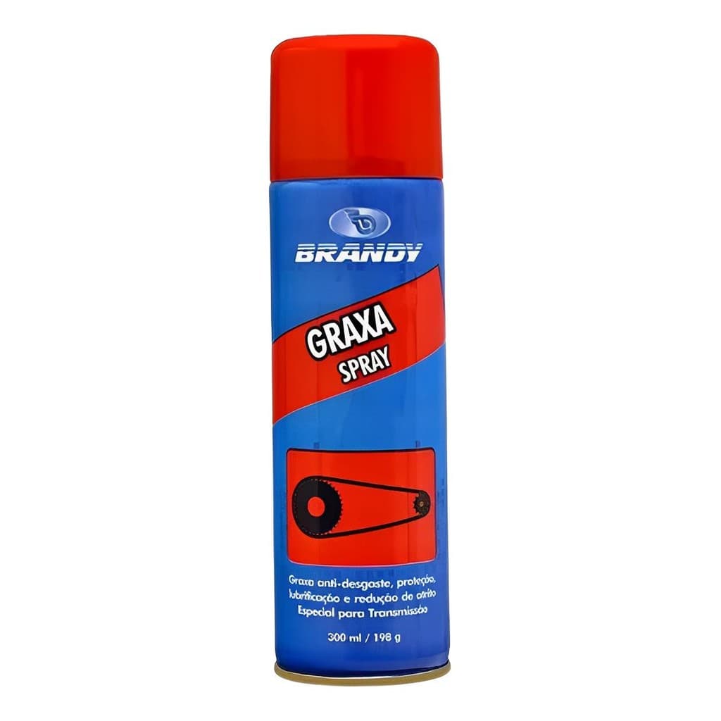 Graxa Spray Lubrificante Corrente 300 Ml Brandy