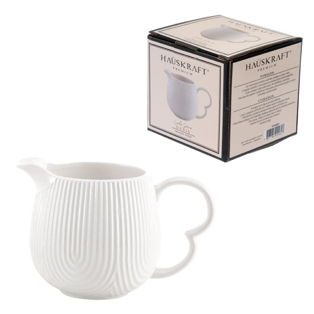 LEITEIRA CREMEIRA DE CERAMICA OASIS 300ML HAUSKRAFT