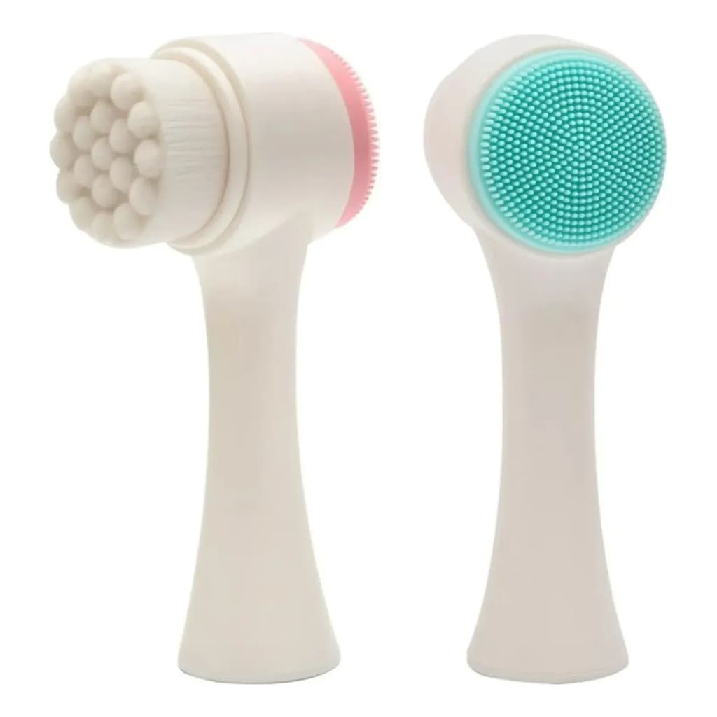 Escova Para Limpeza Facial Massageadora Cor Aleatória