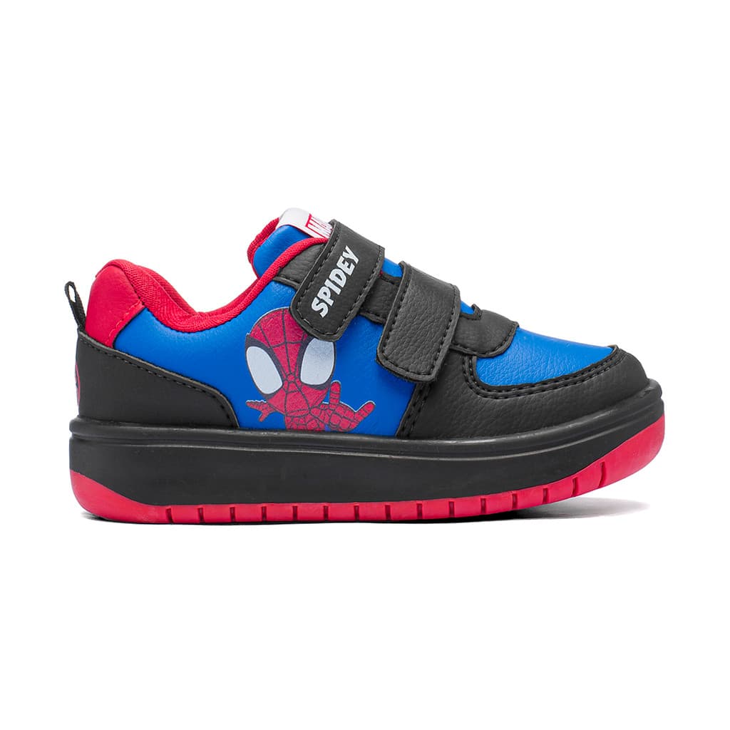 Tenis Infantil Bebe Meninos Spiderman Spidey Homem Aranha Conforto Marvel Original