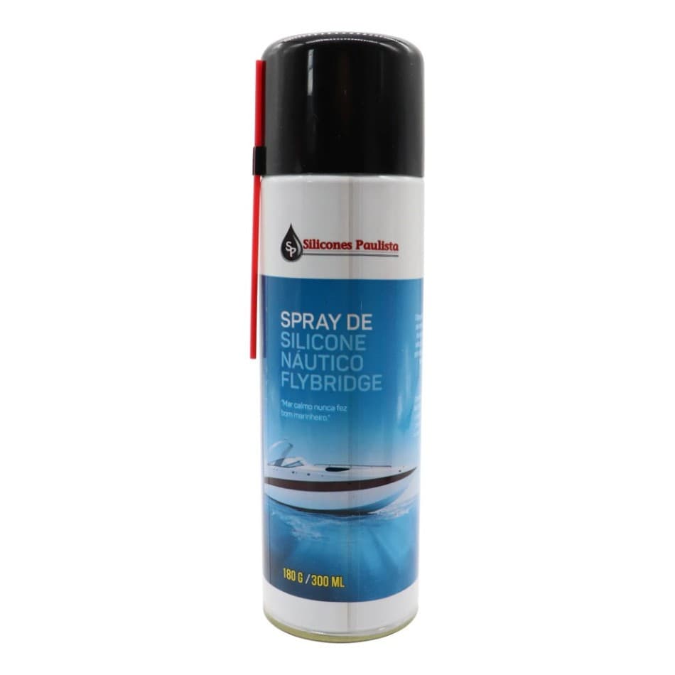Silicone Spray Náutico 300ml/180g proteção contra corrosão