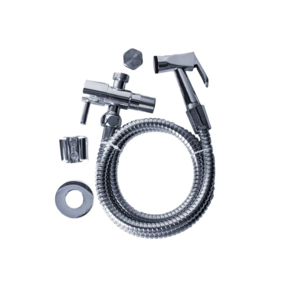 Ducha Higiênica Metal Cromado C/ Registro Luxo Civitt