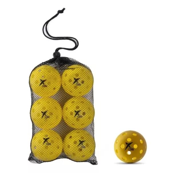 06 Bolinhas Bola De Pickleball Drop Shot Tournament OUTDOOR