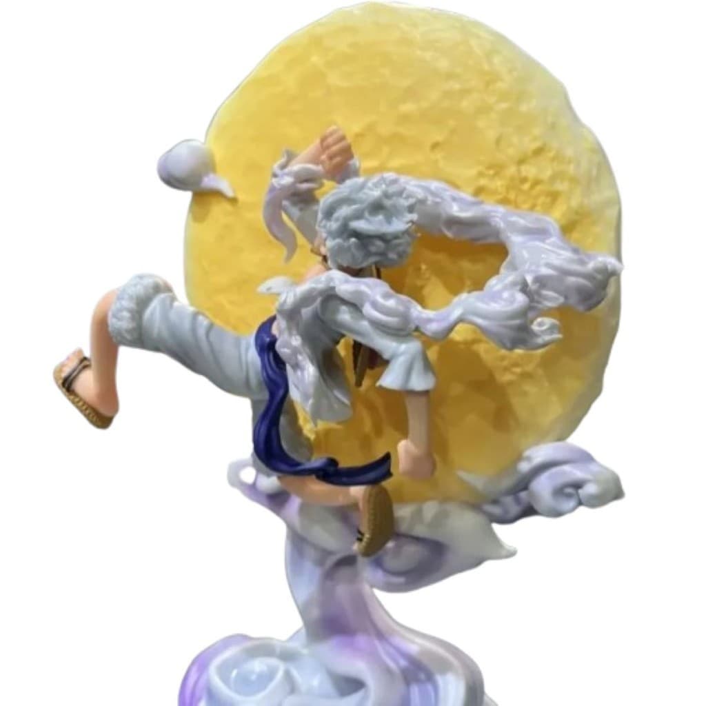 One Piece Nika Luffy Anime com Luz da Lua com Engrenagem 5