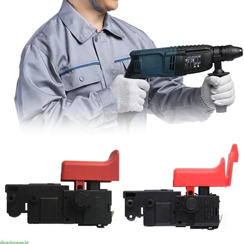 dingdongaa Para Interruptor Gatilho Shell Martelo GBH2-20 26