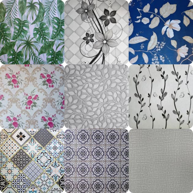 Papel de Parede Autoadesivo - Estilo Moderno, Fácil Aplicação