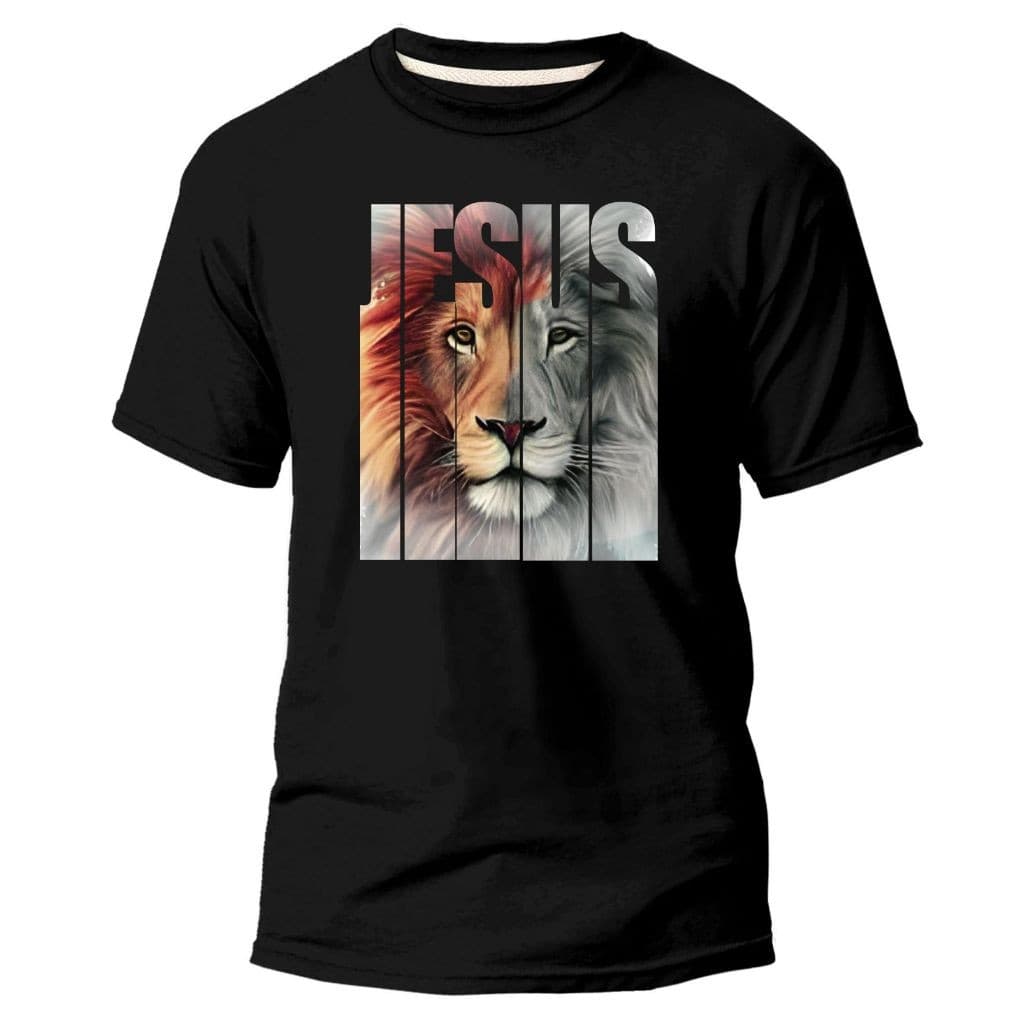 Camiseta Masculina e Feminina Moda Evangélica Jesus Painel 100% Algodão