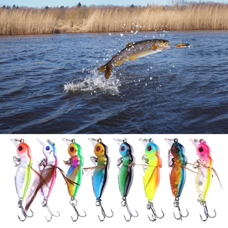 Ace Isca De Pesca Com Gancho Plástico Iscas Artificiais Topwaters Artificial Wobbler Crankbait Duras Acessório