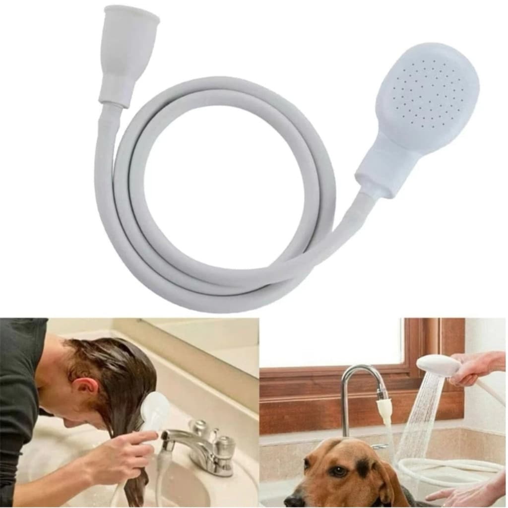 Ducha Chuveiro Adaptador Multiuso Mangueira Para Pia Acabamento Fosco