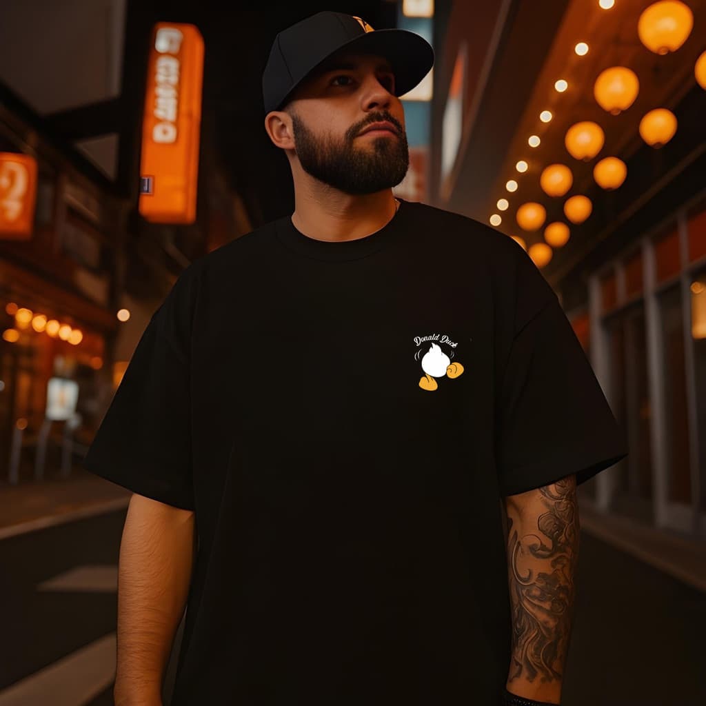 Camiseta Unissex Oversized Streetwear Pato