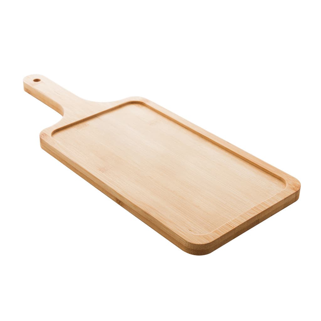 Tábua Para Servir De Bambu 39cm x 15cm x 1cm