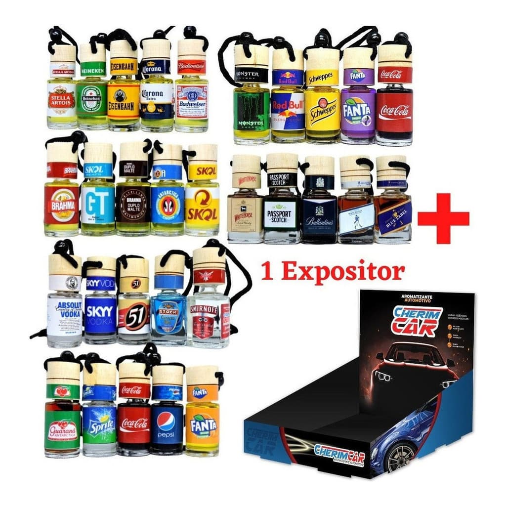 Kit 20 Cheirinho para Carro Aromatizante Automotivo Personalizado