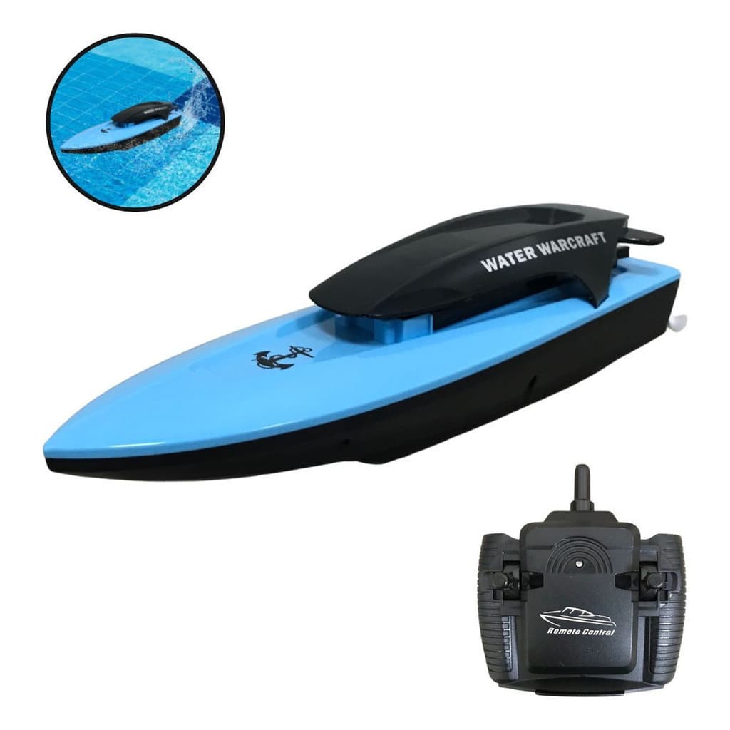 BARCO LANCHA CONTROLE REMOTO INFANTIL PISCINA ÁGUA AQUÁTICO BW260