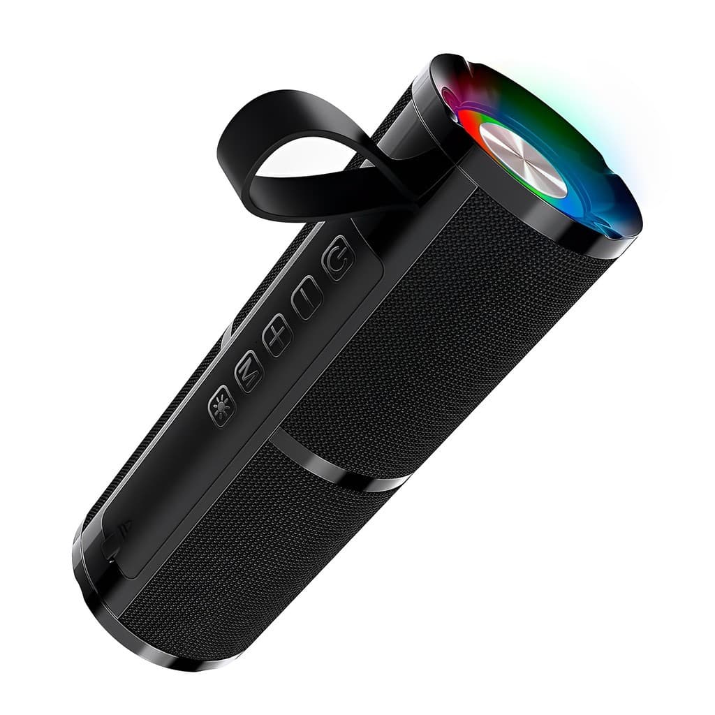 Caixa de Som 1Hora Alto-falante Bluetooth Portátil Preto
