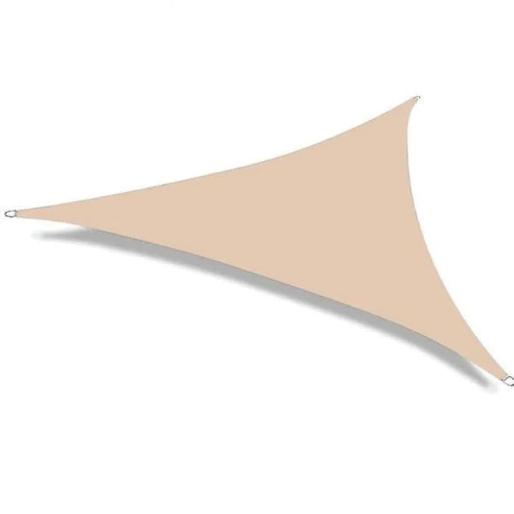 Tela Toldo Sombreamento Multiuso 3,6x3,6x3,6 Areia Triangulo