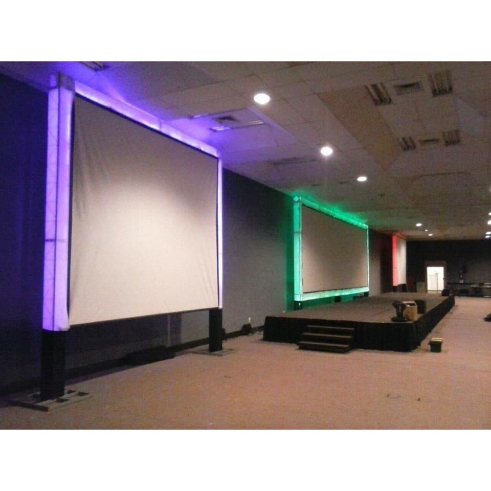 2m x 2,80m - Tecido Para Tela Projeção Projetor Branco Mapping Ofertas