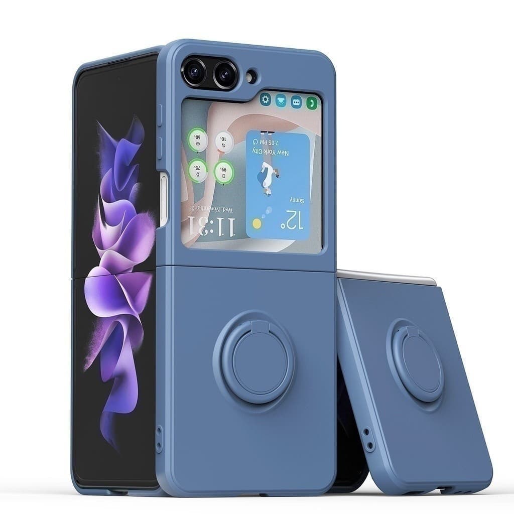 capa capinha slim zFlip5 Z Flip4 capas  sansung Z Flip 5 Anti-queda à prova de choque  Acessórios capa proteger o celular
