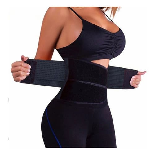 Cinta Modeladora Abdominal Redutora Emborrachada Feminina
