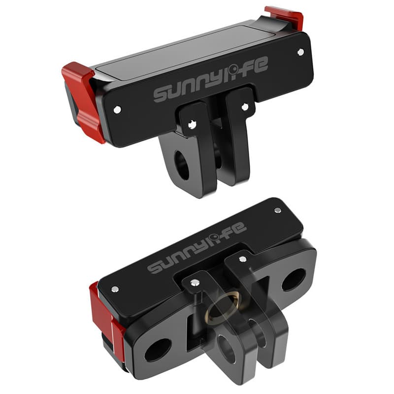 Suporte Magnético De Liberação Rápida Para Adaptador Com Parafuso De 1/4 " DJI Action 5 4 3 De Montagem De Câmera OSMO P