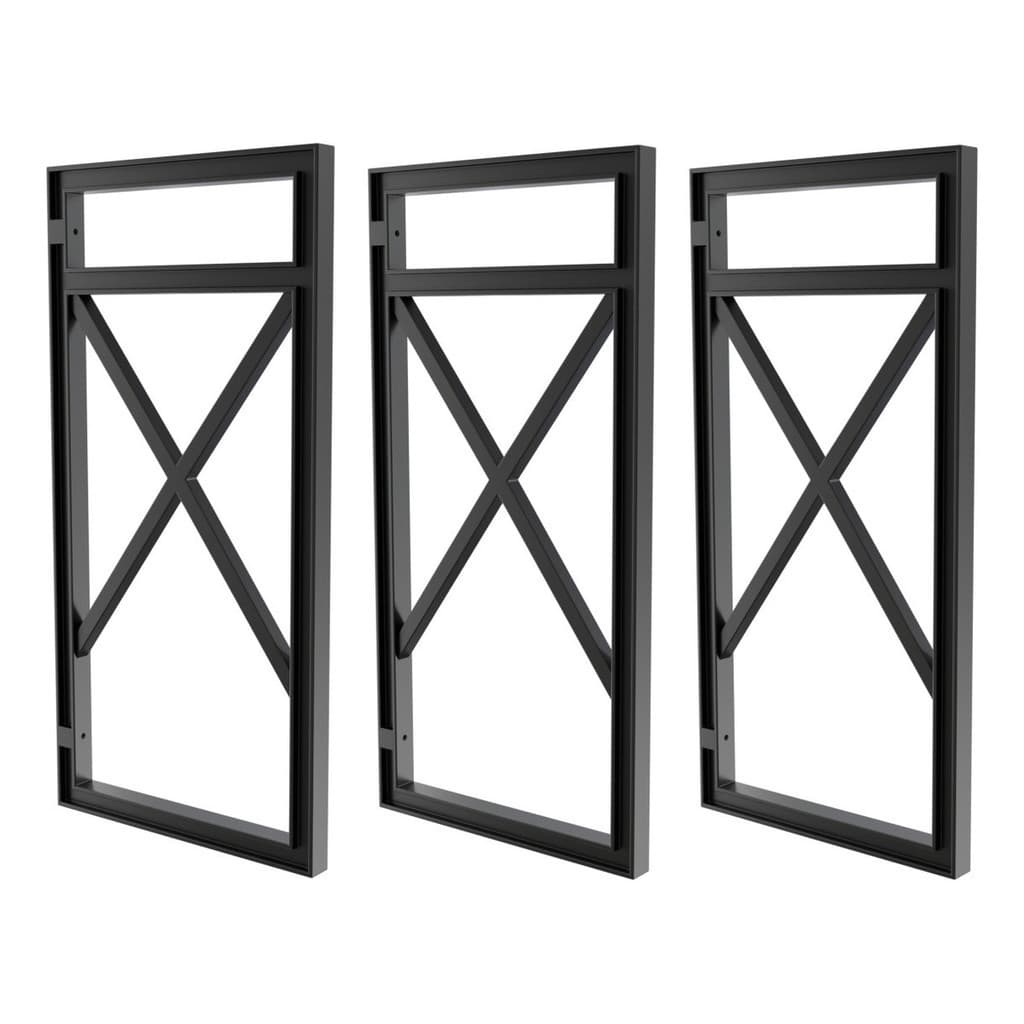 Kit 03 - Suporte De Prateleira Estilo Industrial Peças 15x37