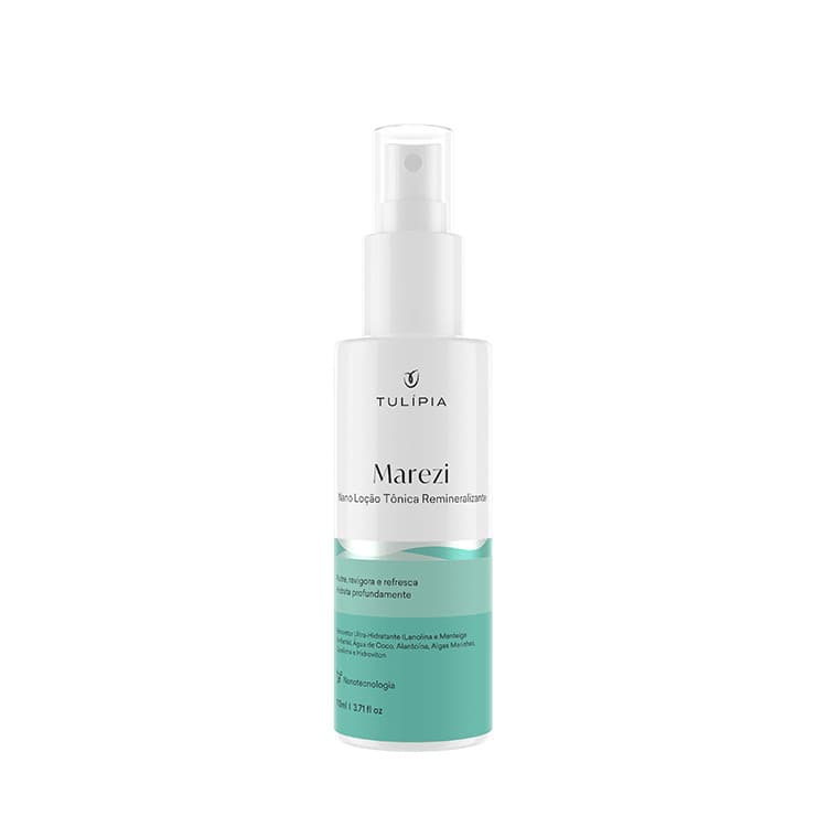 Marezi Nano Loção Tônica Remineralizante 110ml Hidratação Facial Equilíbrio e Viço