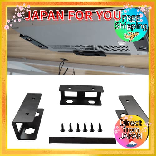 Suporte de laptop para montagem sob a mesa com parafusos (3 unidades)