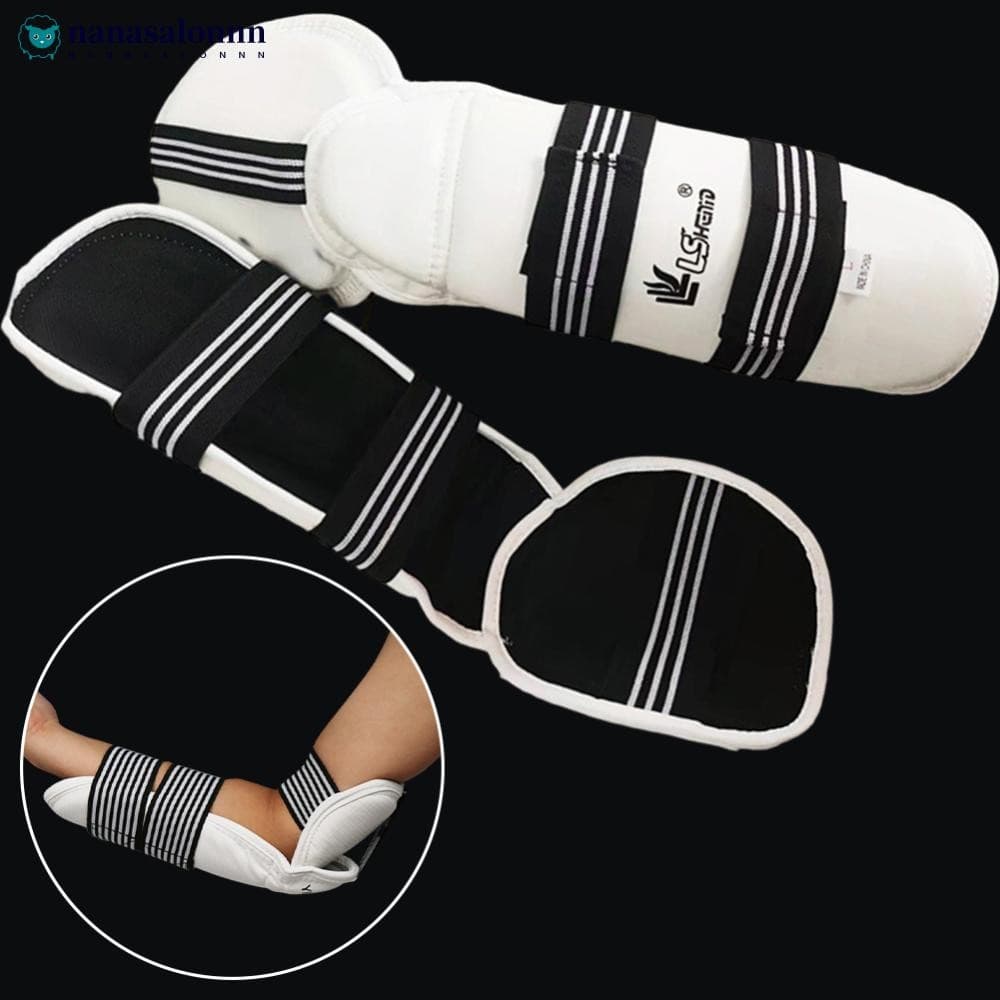 NANASALONNN Taekwondo Braço Perna Conjunto De Proteção Adulto Grosso Karate Boxe Sanda Artes Marciais Treinamento Esport