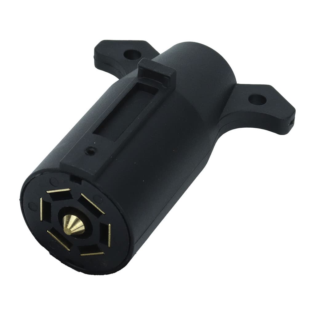 Tomada Engate Reboque Carretinha Bratus Dodge Ram 1500 2500 3500  7 Vias Engate Rápido 2012 A 2025