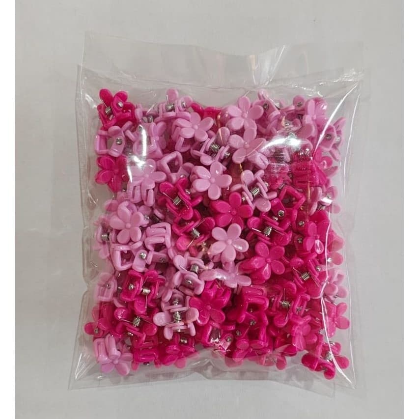 Mini Piranha Plastica Infantil Flor - Pacote Com 100 Unidade