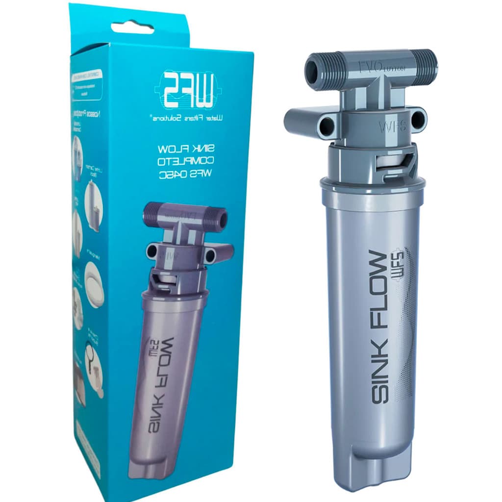 Filtro Purificador De Água Universal Torneira Pia Bebedouro Com Refil