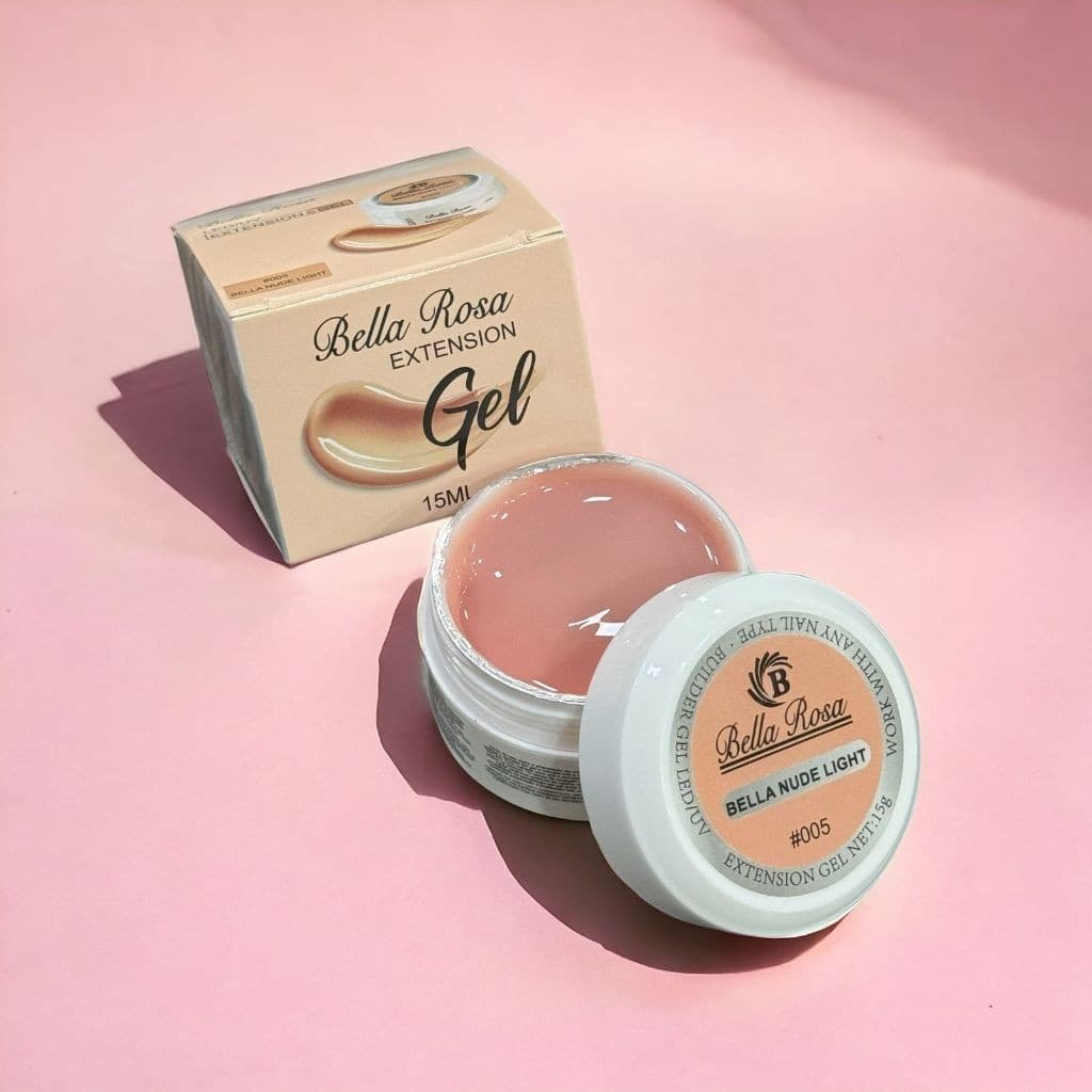 Gel nova da Bella Rosa 15ml Nova coleção gel control Esculpidor Unhas Acrigel Led UV