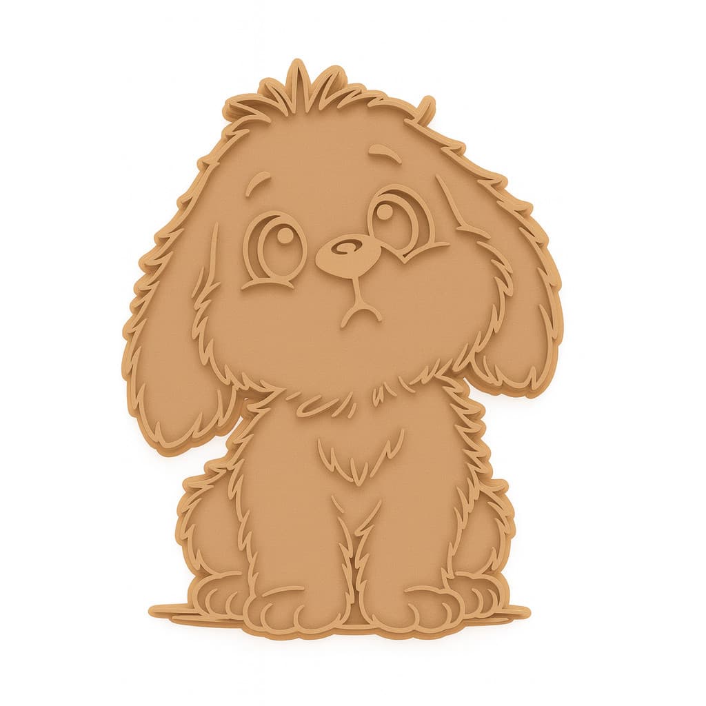 Cortador De Biscoito Com Forma De CACHORRO FOFO