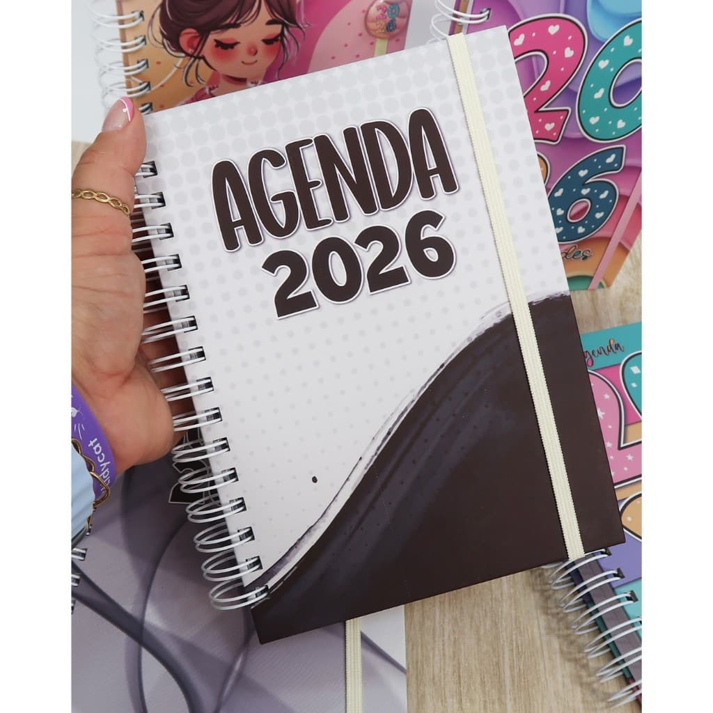 2 agendas permanente A5 personalizado