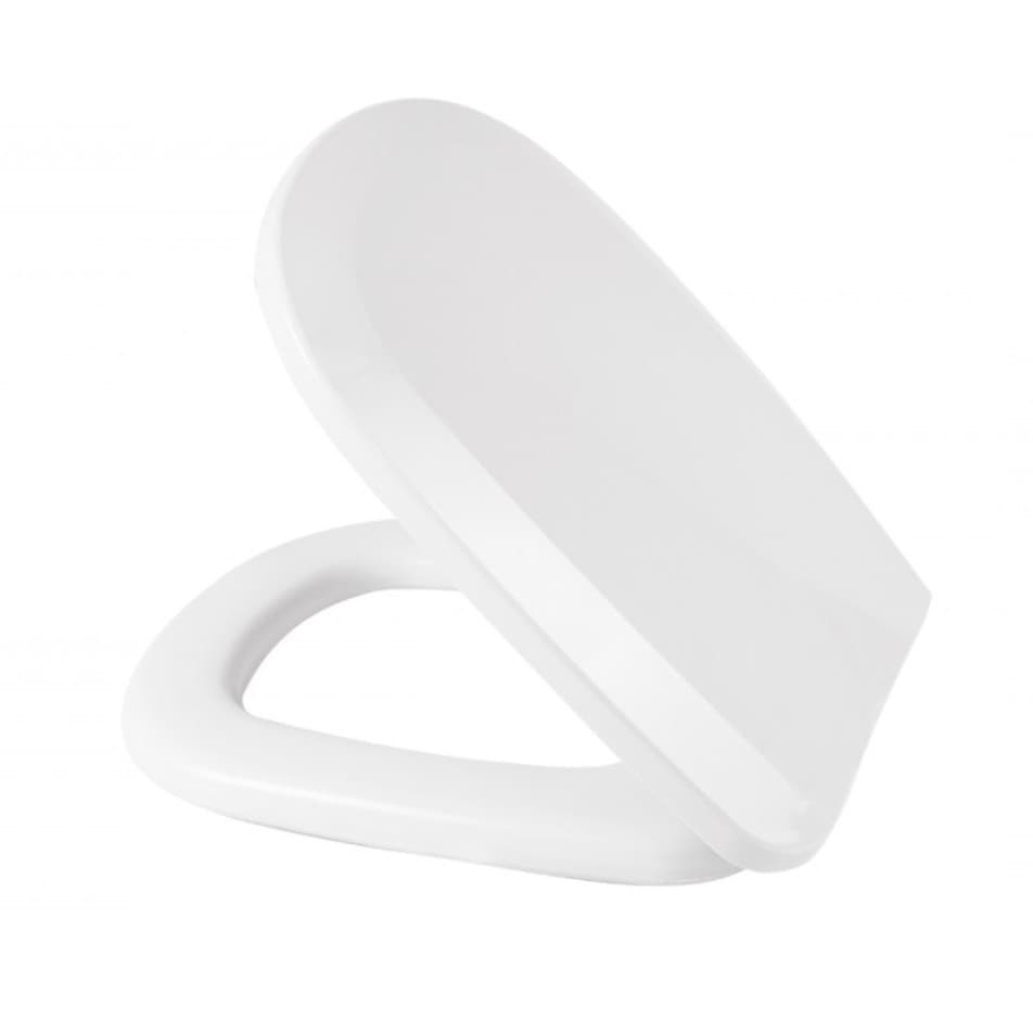Assento Almofadado Fit Branco Tampa para Vaso Celite
