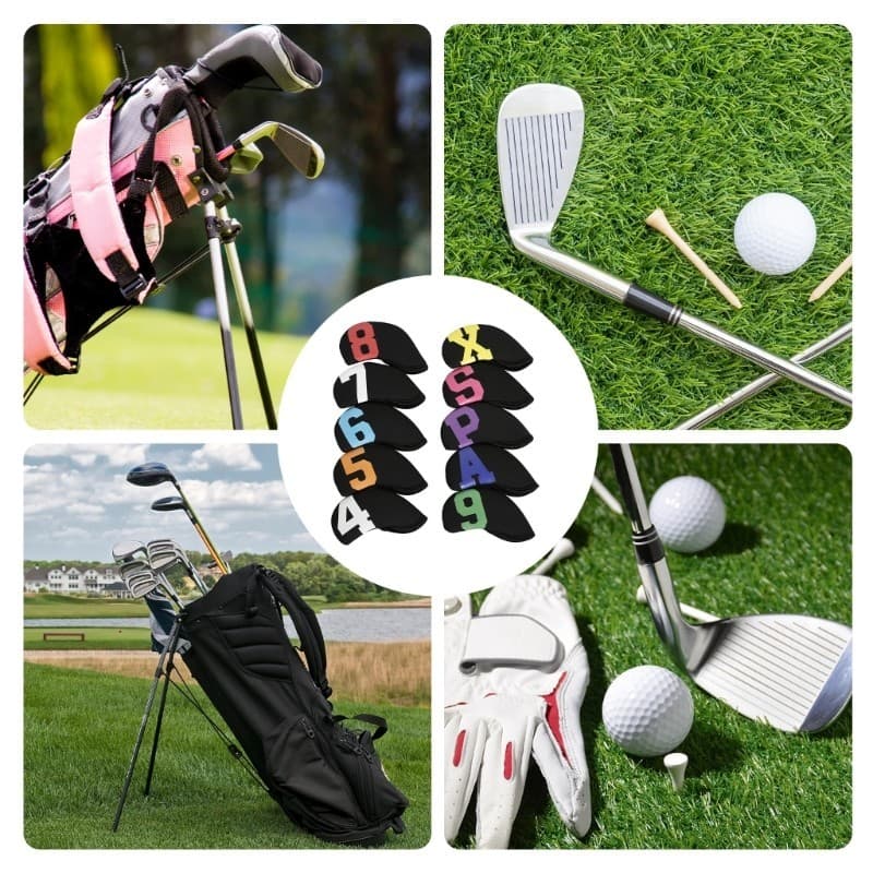 TO Golfs Club Iron Headcover Protetores Putter Protetor Guarda